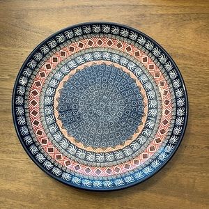 POLISH POTTERY 10” DINNER PLATE